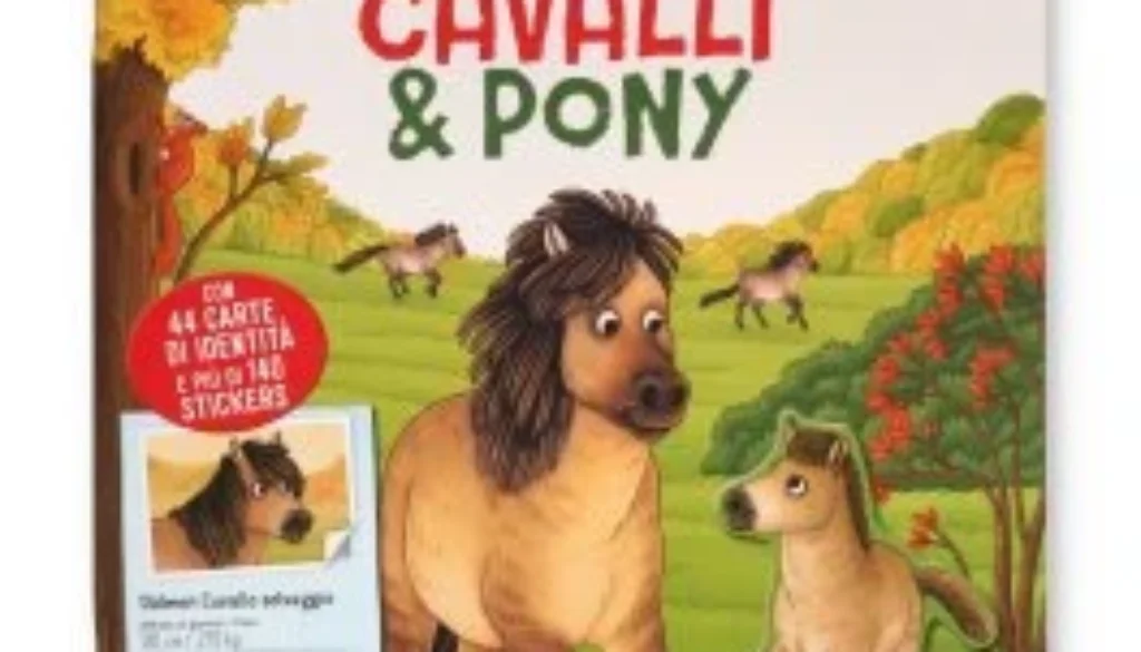 Libro Cavalli e Pony Stickers